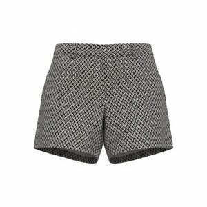 Worthington Black and White Patterned Shorts